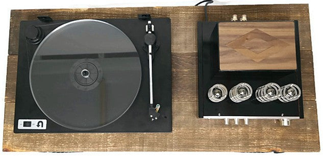 **SOLD OUT** Mini-PREMIER™ VintedgeCo™ INDUSTRIAL Turntable Record Player Console Speaker The Vintedge Co.