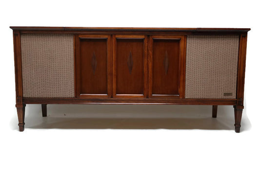 Zenith Vintage 60's Record Changer Stereo Console - AM/FM Tuner - Bluetooth The Vintedge Co.