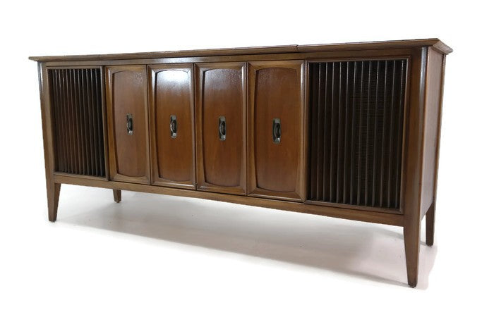 **SOLD OUT** ZENITH Mid Century Record Player Changer Stereo Console The Vintedge Co.