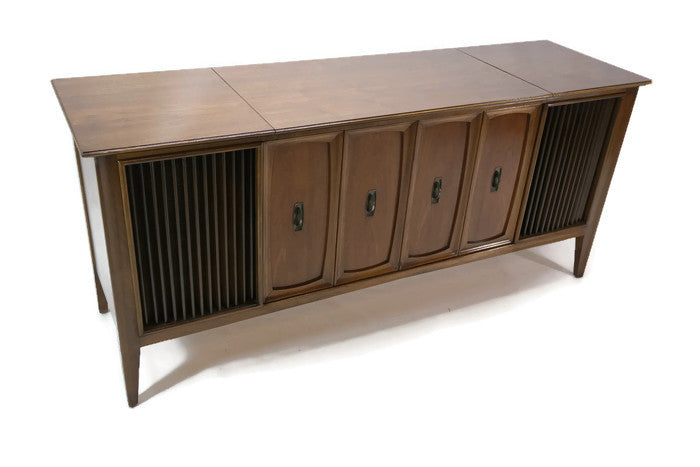 **SOLD OUT** ZENITH Mid Century Record Player Changer Stereo Console The Vintedge Co.
