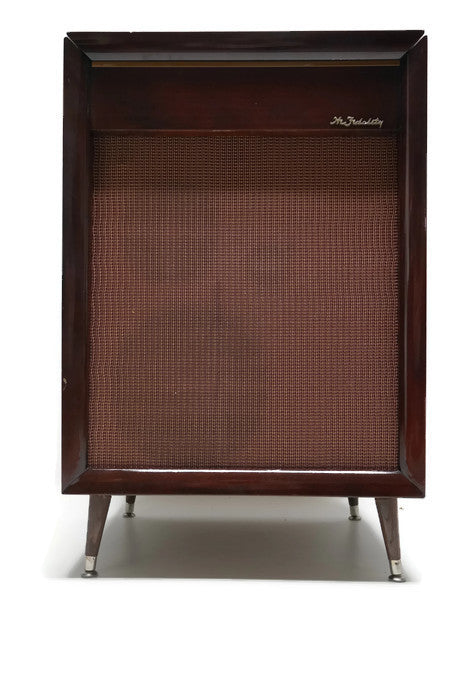 Mid Century Modern Olympic Vintage HI FI Console - Record Changer - AM/FM Tuner - Bluetooth The Vintedge Co.