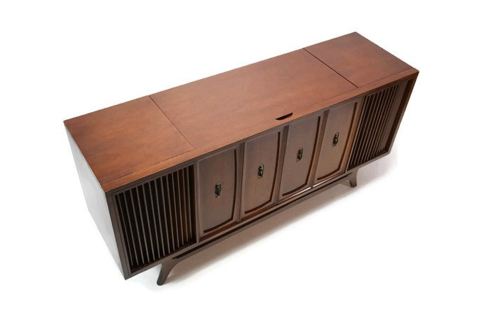 **SOLD OUT** ZENITH Mid Century Record Changer Player Stereo Console The Vintedge Co.