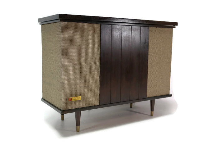**SOLD OUT** VOICE OF MUSIC 60's Record Player Changer Stereo Console The Vintedge Co.
