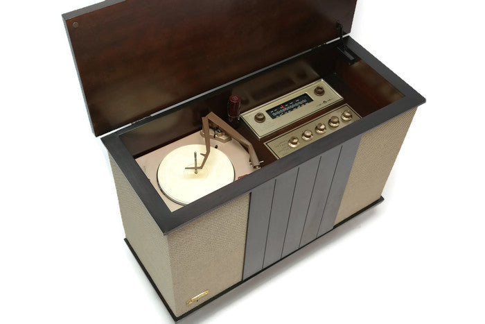 **SOLD OUT** VOICE OF MUSIC 60's Record Player Changer Stereo Console The Vintedge Co.