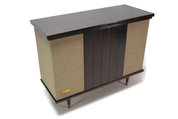 **SOLD OUT** VOICE OF MUSIC 60's Record Player Changer Stereo Console The Vintedge Co.