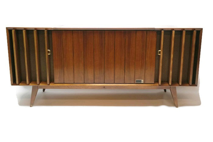 **SOLD OUT** 60s ZENITH DELUXE Louver Door HYBRID Record Player Changer Stereo Console The Vintedge Co.