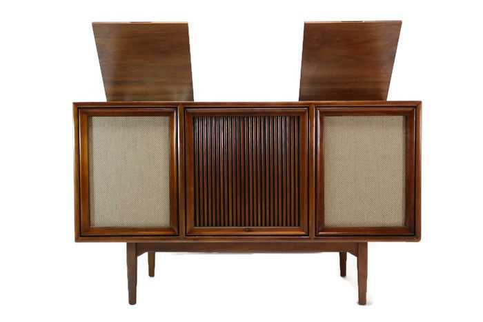 **SOLD OUT**  MOTOROLA 3-Channel Mid Century Record Player Changer Stereo Console The Vintedge Co.