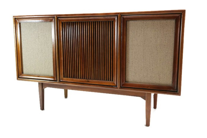 **SOLD OUT**  MOTOROLA 3-Channel Mid Century Record Player Changer Stereo Console The Vintedge Co.