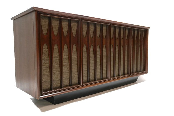 **SOLD OUT** RCA BRASILIA/COFFEY Mid Century Record Player Changer AM|FM Stereo Console - Bluetooth The Vintedge Co.