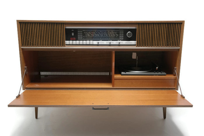 **SOLD OUT** GRUNDIG European Mid Century Record Changer Player Stereo Console The Vintedge Co.