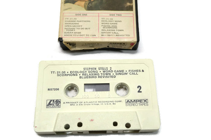 STEPHEN STILLS - Vintage Cassette Tape - STEPHEN STILLS 2 The Vintedge Co.