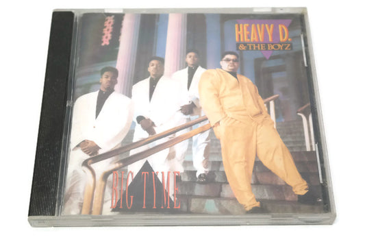 HEAVY D & THE BOYZ - Compact Disc CD - BIG TYME The Vintedge Co.