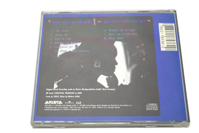 SNAP - Compact Disc CD - WORLD POWER The Vintedge Co.