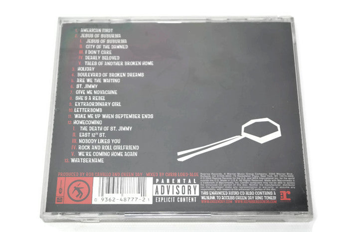 GREEN DAY - Compact Disc CD - AMERICAN IDIOT The Vintedge Co.