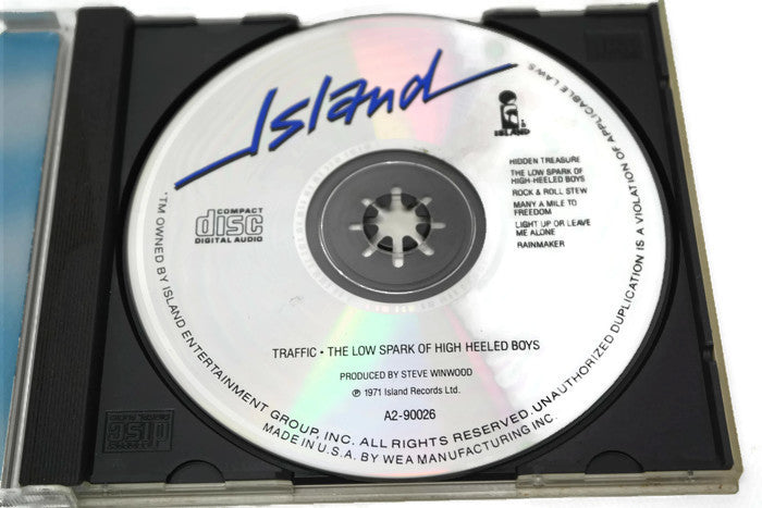 TRAFFIC - Compact Disc CD - THE LOW SPARK OF HIGH HEELED BOYS The Vintedge Co.