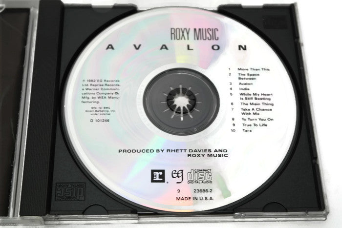 ROXY MUSIC - Compact Disc CD - AVALON The Vintedge Co.