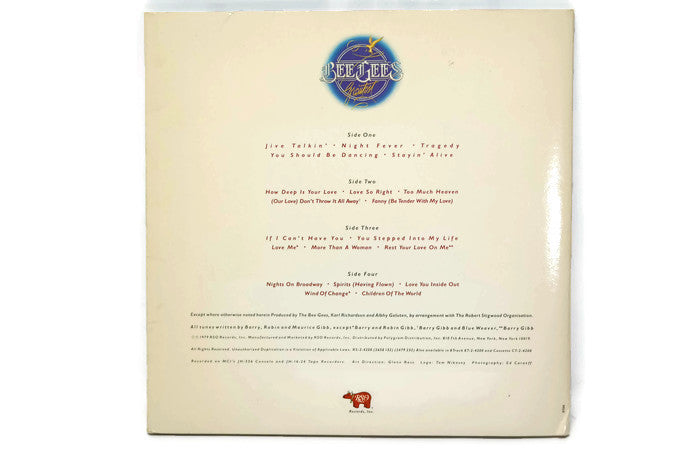 **SOLD OUT** BEE GEES - Vintage Record Vinyl Album - THE GREATEST HITS The Vintedge Co.