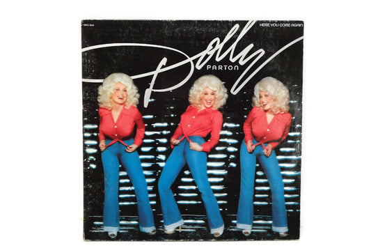 DOLLY PARTON - Vintage Record Vinyl Album - HERE YOU COME AGAIN The Vintedge Co.