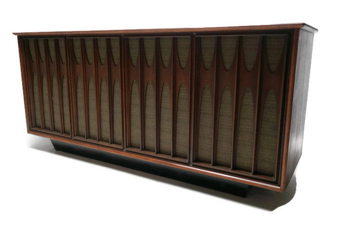 **SOLD OUT** RCA BRASILIA/COFFEY Mid Century Record Player Changer AM|FM Stereo Console - Bluetooth The Vintedge Co.