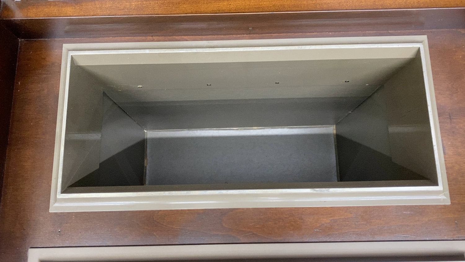 SOLD OUT!!! 60s Mid Century ZENITH Louver Stereo Console Record Player Changer AM FM Bluetooth The Vintedge Co.