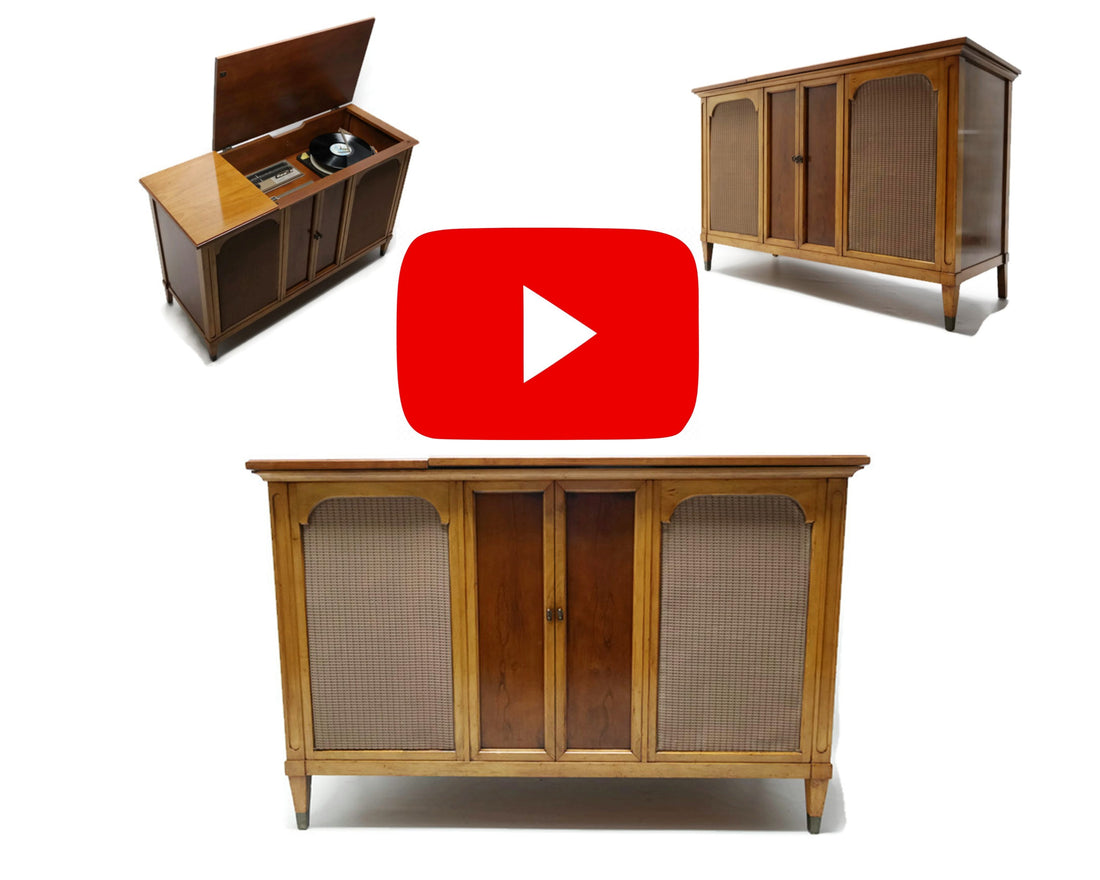 The Vintedge Co™ - ZENITH Vintage Record Changer Player Stereo Console