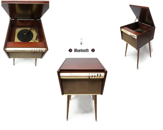 The Vintedge Co™ - CAPEHEART 50's Mid Century Record Player Changer High Fidelity Console
