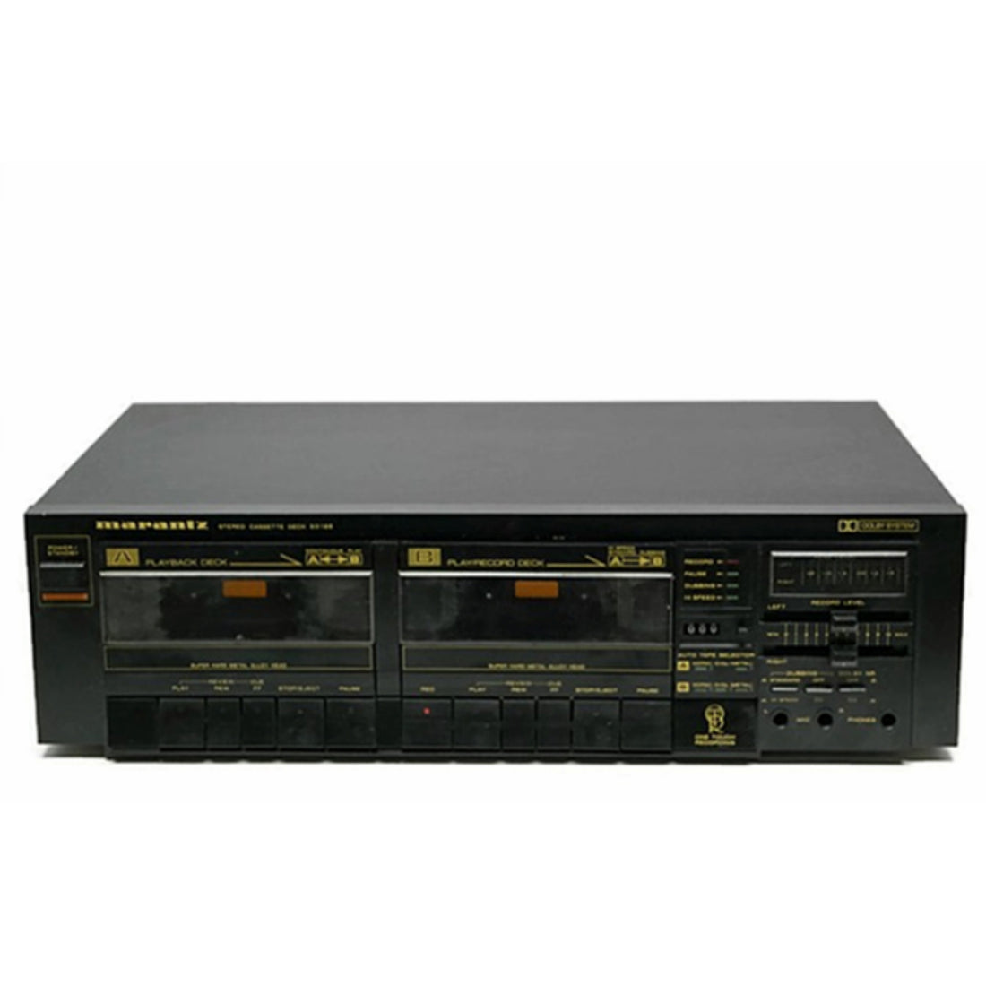 The Vintedge Co™ - MARANTZ Dual Deck Cassette Player & Recorder
