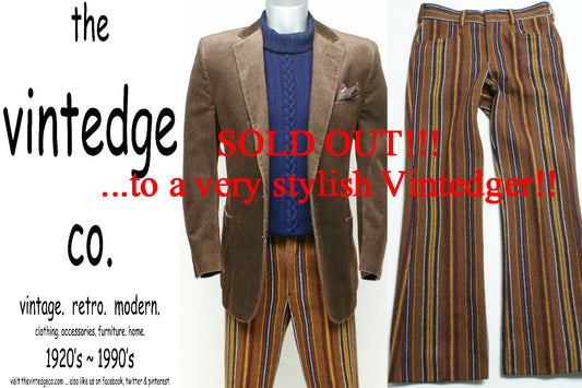 SOLD - 1960's Mens Pants The Vintedge Co.
