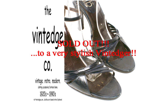 SOLD - 1970's Womens Heels The Vintedge Co.