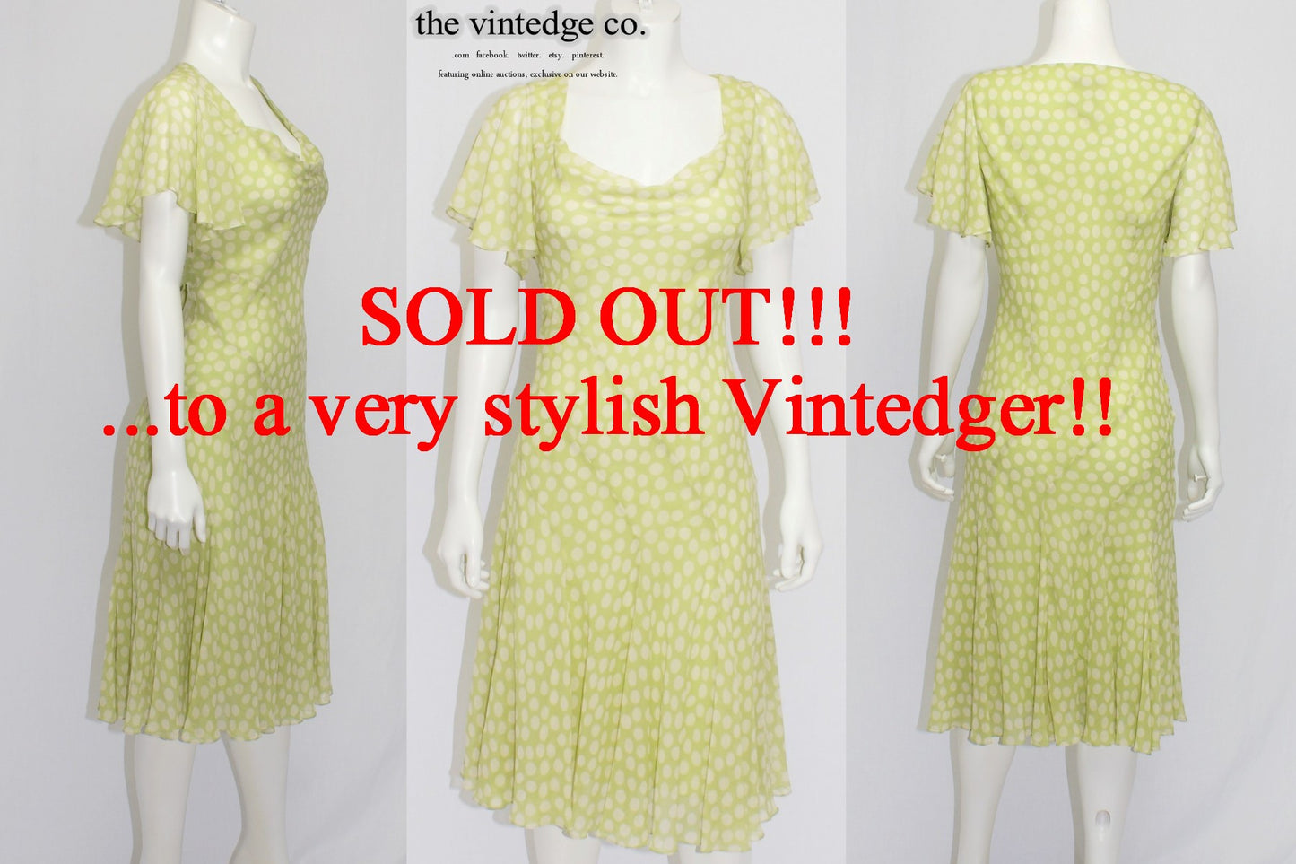 SOLD - Womens Dress The Vintedge Co.
