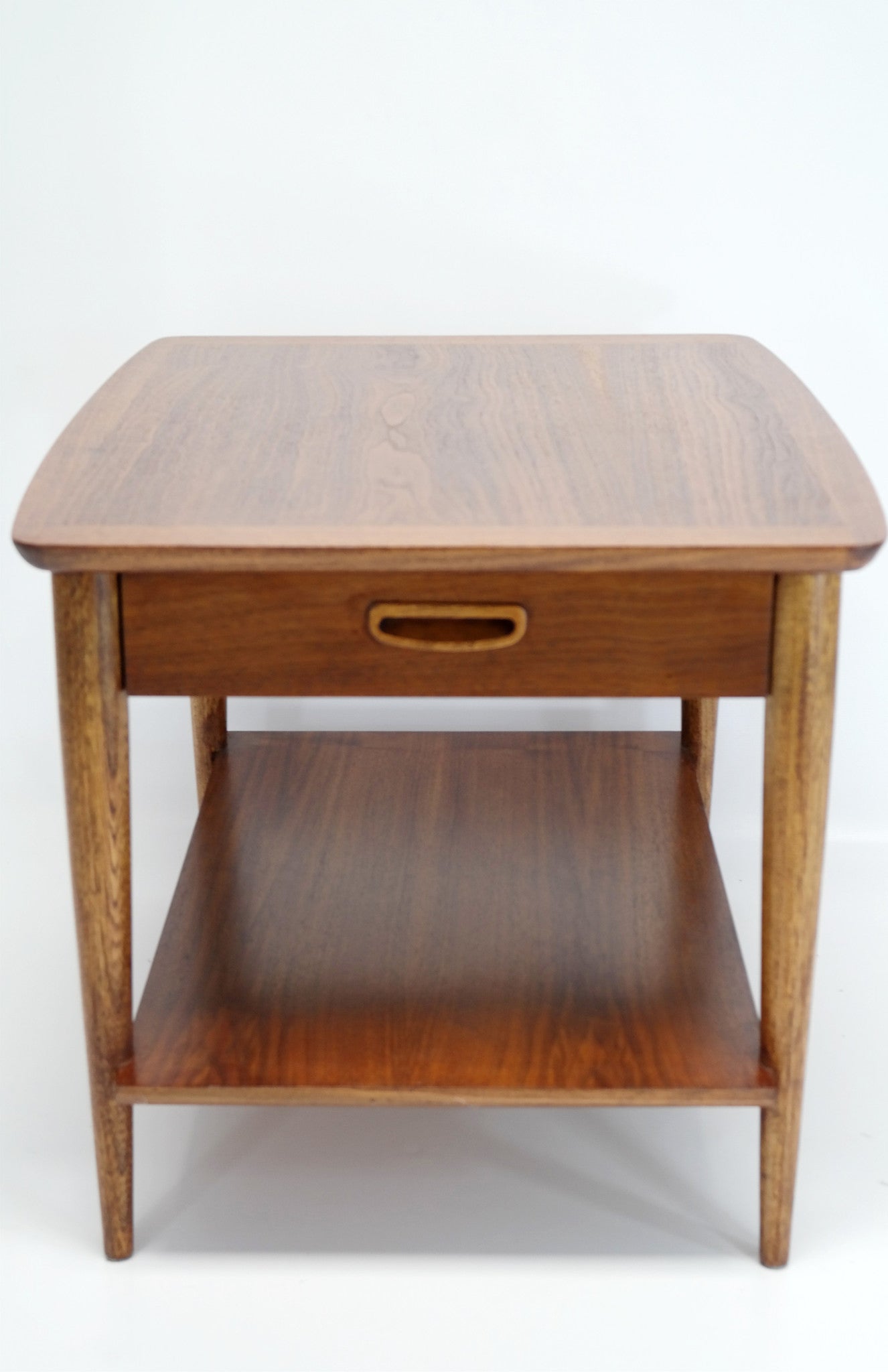 SOLD | 60's Mid Century Side Table w/Drawer The Vintedge Co.