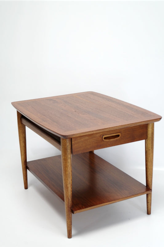 SOLD | 60's Mid Century Side Table w/Drawer The Vintedge Co.
