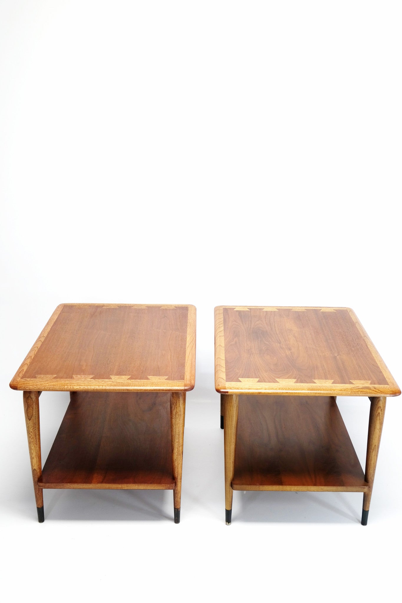 SOLD | 60's Lane Acclaim Side Table Pair The Vintedge Co.