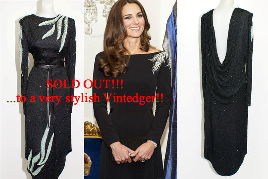 SOLD - Vintage Bead Sequin Dress The Vintedge Co.