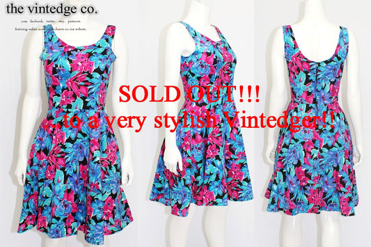 SOLD - 1980's Vintage Dress The Vintedge Co.