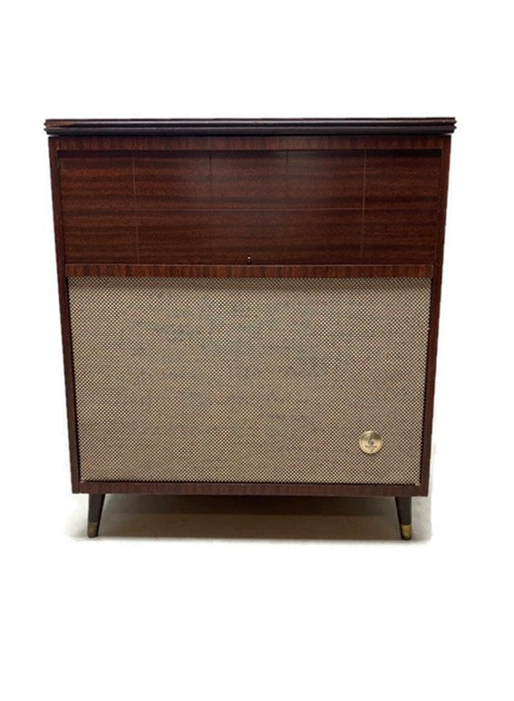 **SOLD OUT** EMERSON 50s 60s Hi Fidelity CONSOLE Record Player Changer AM Bluetooth The Vintedge Co.