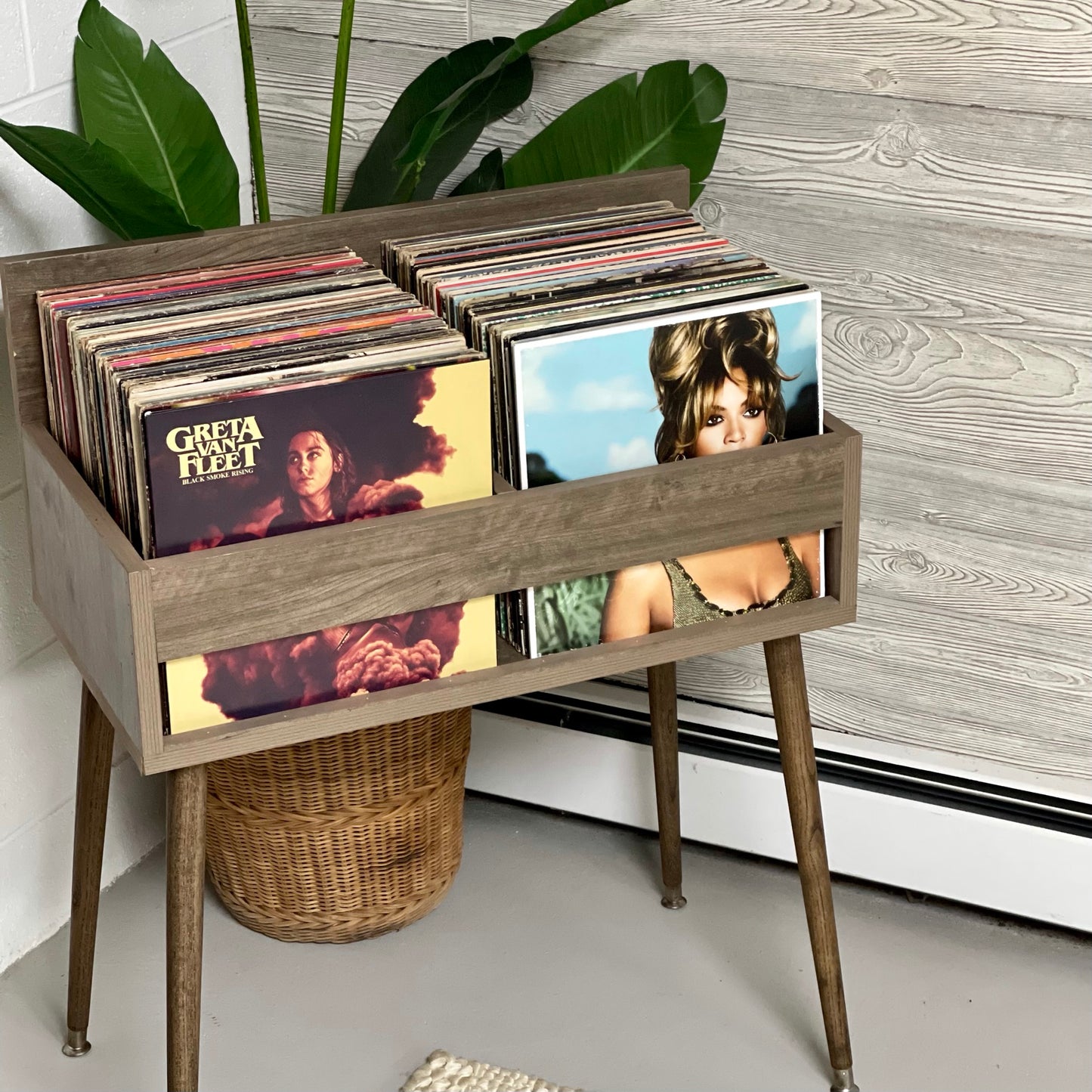 DUAL DISPLAY Record Album Storage Stand | ASHE-M The Vintedge Co.