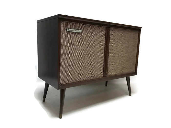 **SOLD OUT** OLYMPIC 60s Vintage Mid Century Record Player Changer Console Bluetooth The Vintedge Co.