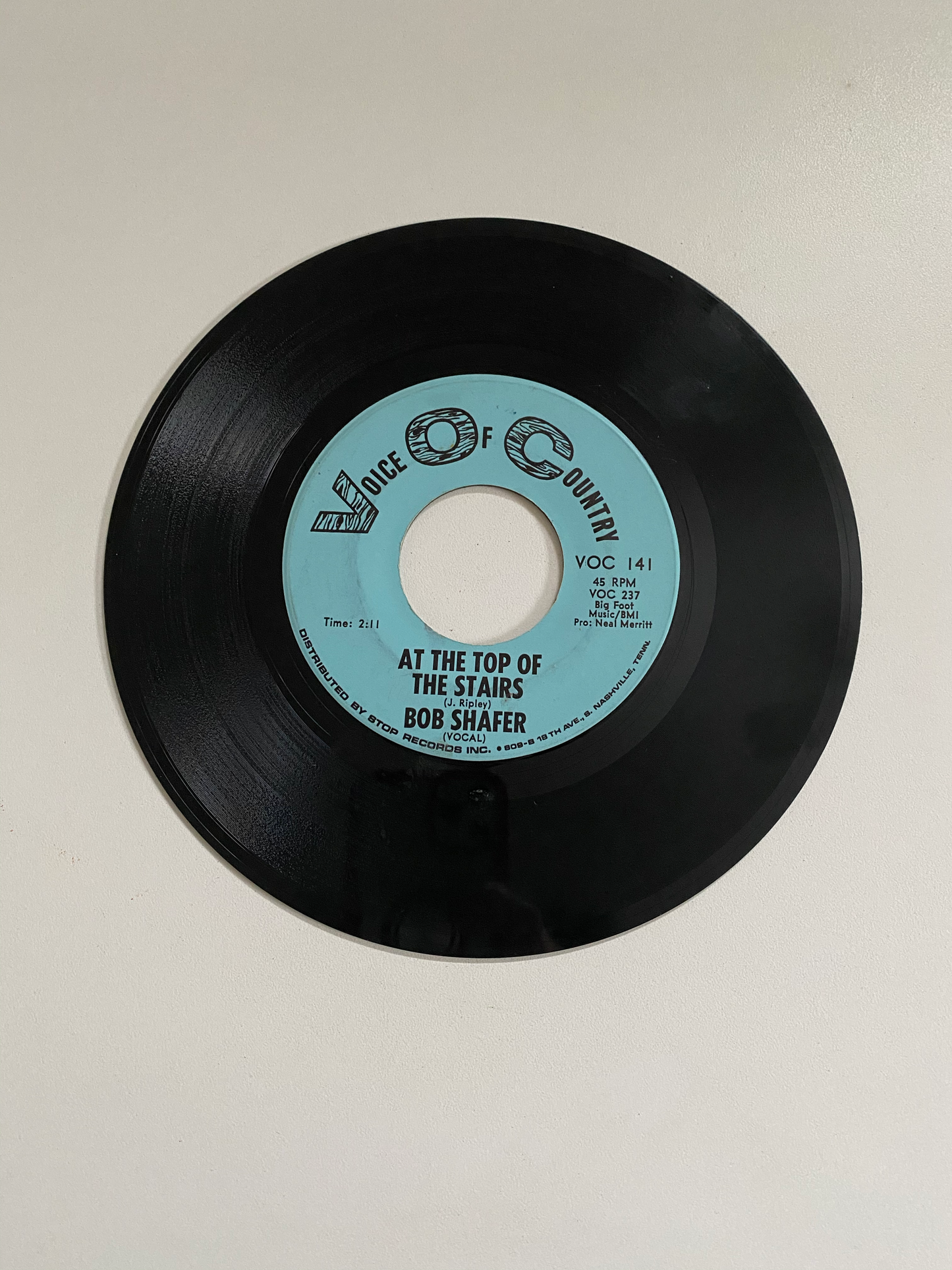 Bob Shafer - How Much Further Do You Think I'll Bend | 45 The Vintedge Co.