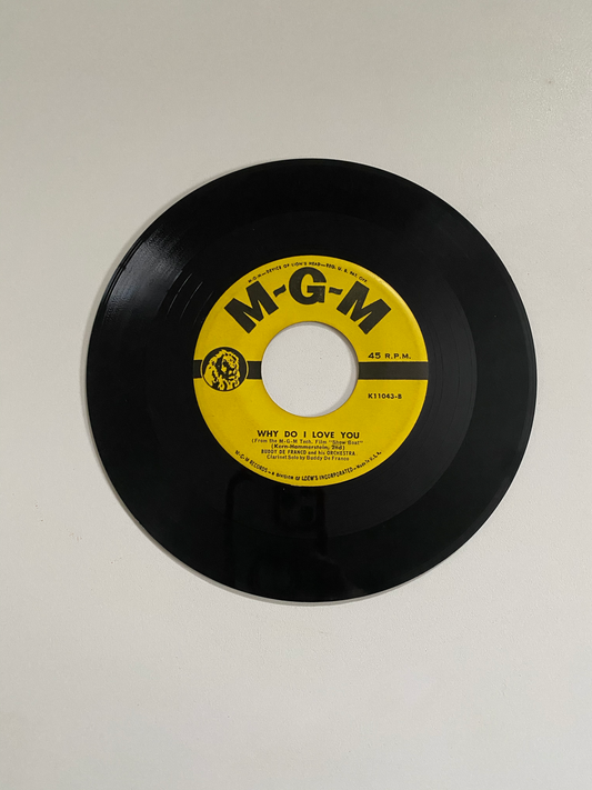 Buddy de Franco and his Orchestra - Why Do I Love You | 45 The Vintedge Co.