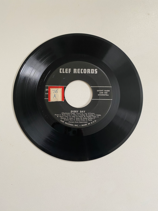 Count Basie and his Orchestra - Every Day | 45 The Vintedge Co.