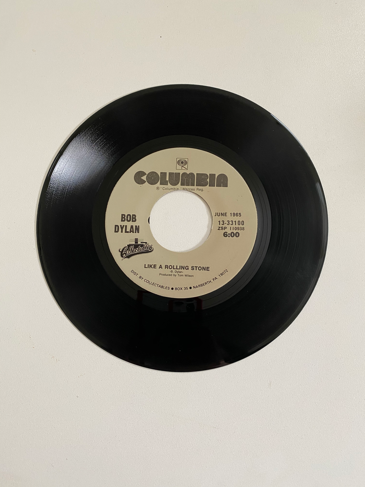 Bob Dylan - Like A Rolling Stone | 45 The Vintedge Co.
