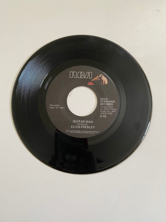 Elvis Presley - Guitar Man | 45 The Vintedge Co.