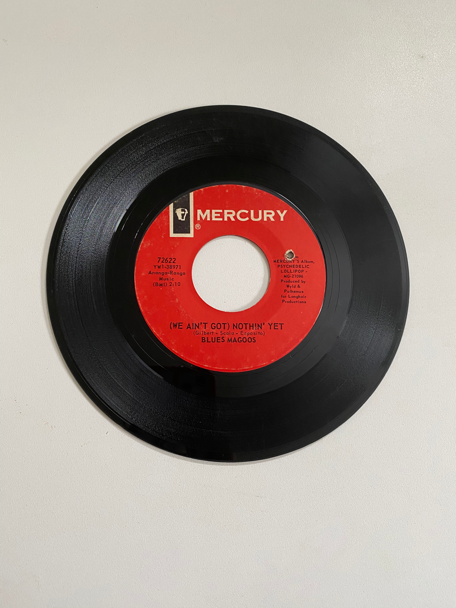 Blues Magoos - (We Ain't Got) Nothin' Yet | 45 The Vintedge Co.