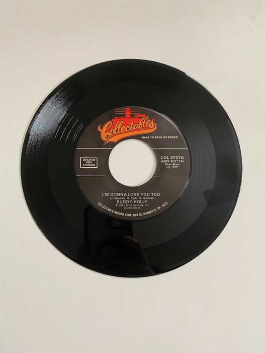 Buddy Holly - I'm Gonna Love You Too | 45 The Vintedge Co.