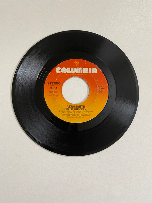 Aerosmith - Walk This Way | 45 The Vintedge Co.