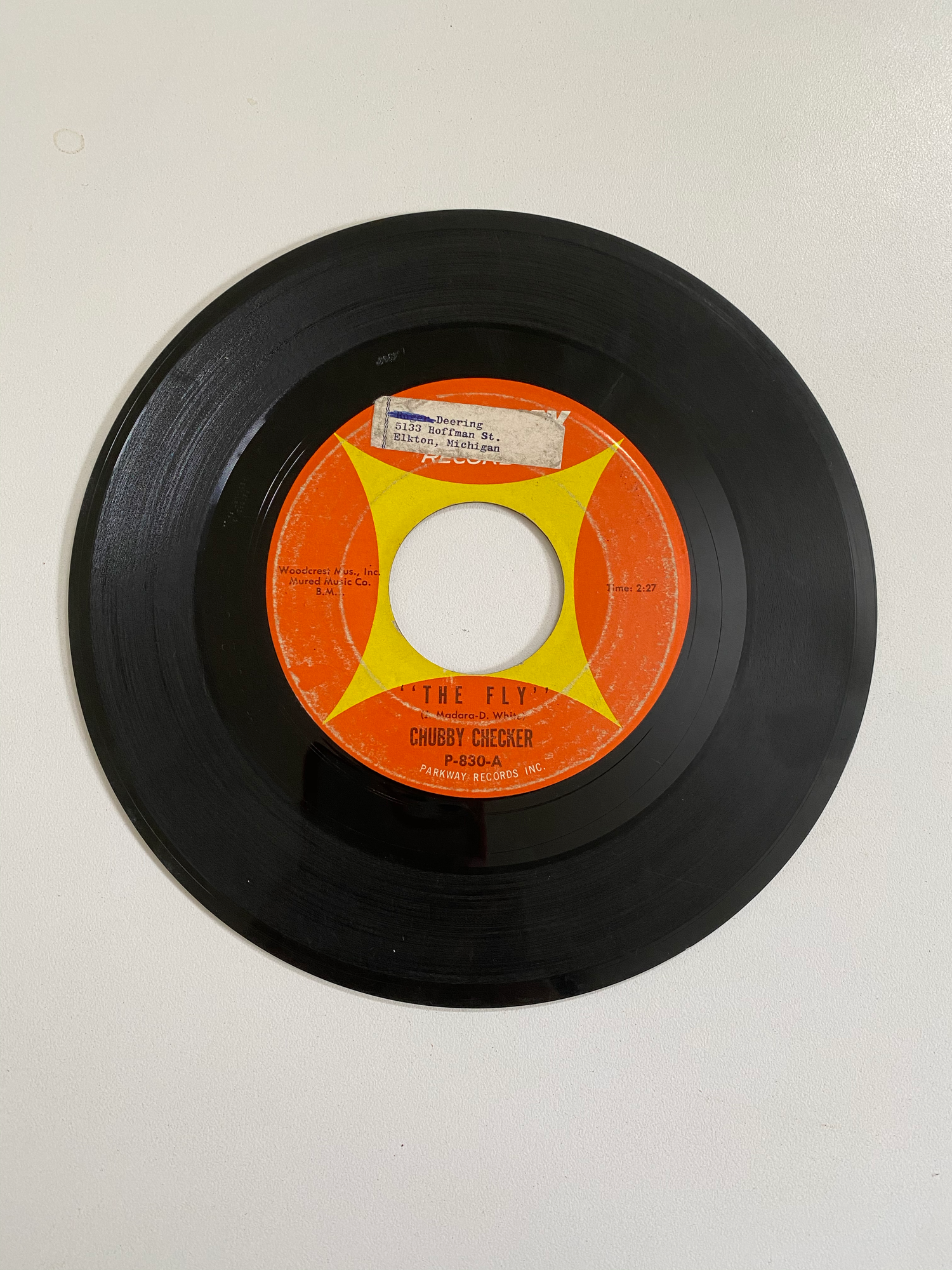 Chubby Checker - The Fly | 45 The Vintedge Co.