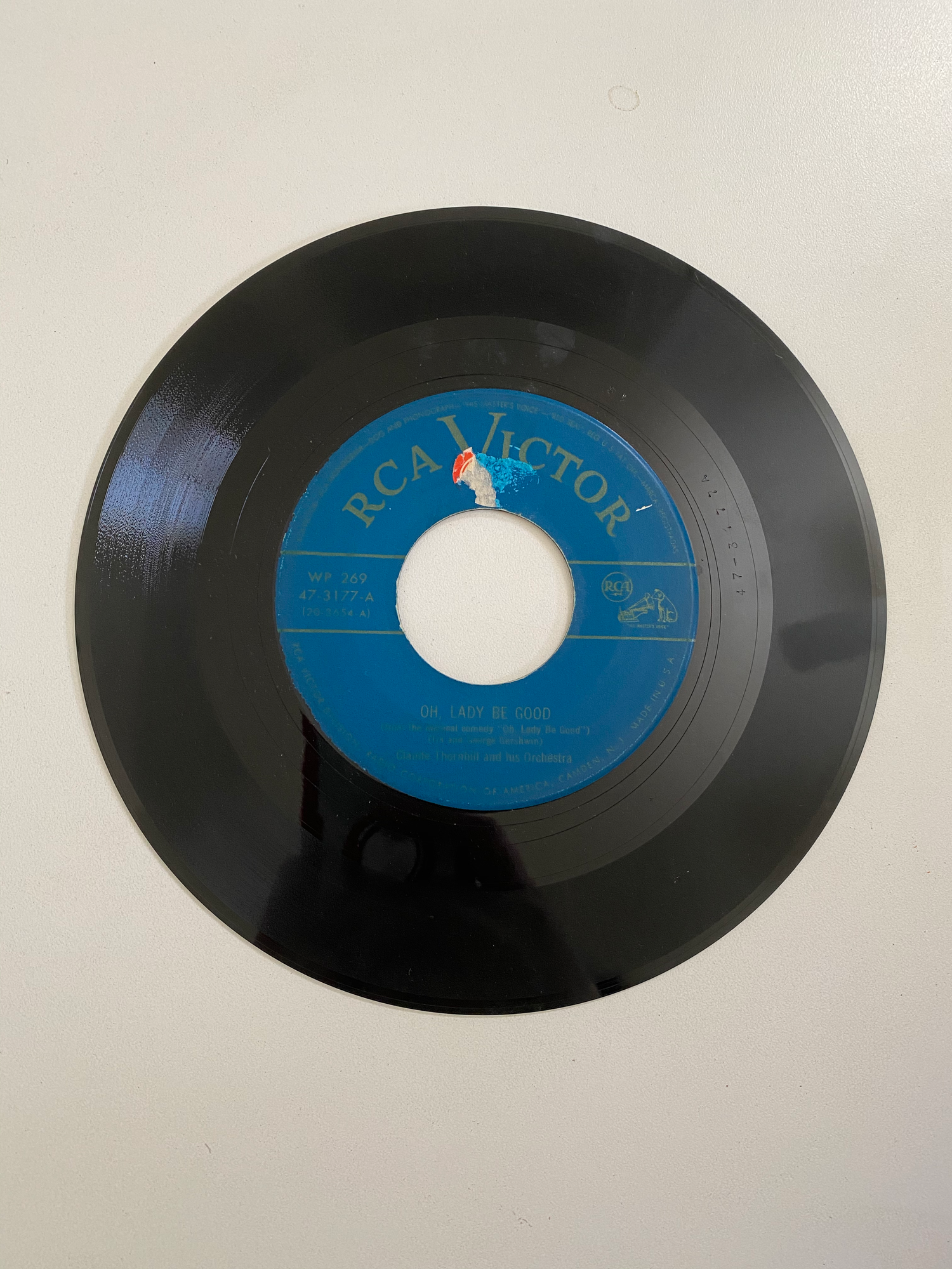 Claude Thornhill and his Orchestra - Oh, Lady Be Good | 45 The Vintedge Co.