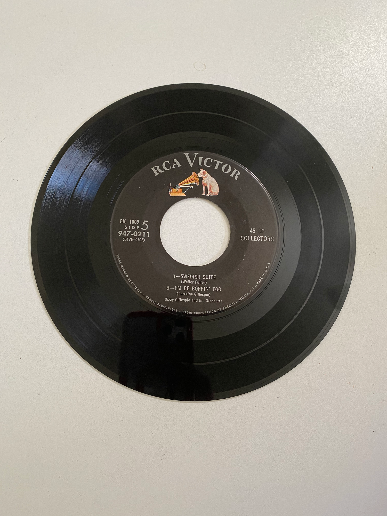 Dizzy Gillespie and his Orchestra - St. Louis Blues | 45 The Vintedge Co.