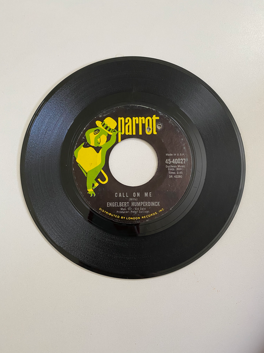 Engelbert Humperdinck - Call on Me | 45 The Vintedge Co.